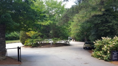 Hahn Woods parking lot