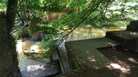 Houston Mill dam