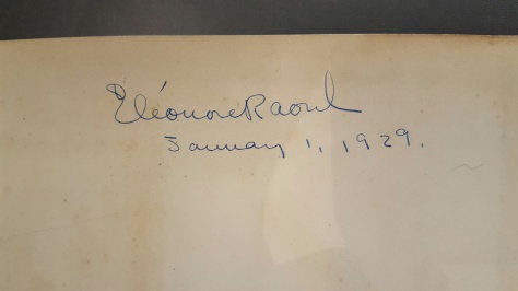 Raoul signature 1929
